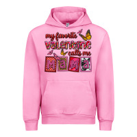 My Favorite Valentine Calls Me Mama Urban Hoodie | Teevron