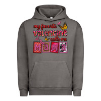 Pigment Tornado my favorite valentine calls me mama Urban Hoodie - OliviaCreatesArt