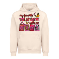 Sandshell my favorite valentine calls me mama Urban Hoodie - OliviaCreatesArt