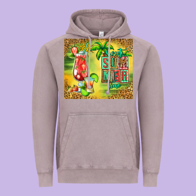 Sweet Summer Time Margarita Vintage Hoodie Designed By Jasminsmagicworld