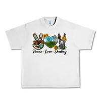 Lunar Rock Peace Love Donkey Head Urban Heavy Tee - LillyAllenDesigns