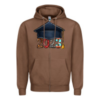 Chestnut 2023 graduation hat bbs Zipper Hoodie - BundleAndBundleShop