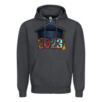 Smoke 2023 graduation hat bbs Zipper Hoodie - BundleAndBundleShop