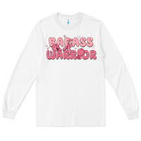 White badass warrior Long Sleeve Tee - MaliasSmallBusiness