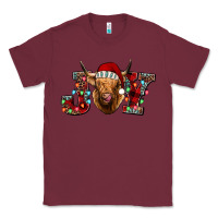Burgundy joy highland cow Classic Tee - Jasminsmagicworld
