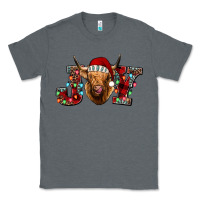 Charcoal Heather joy highland cow Classic Tee - Jasminsmagicworld
