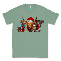 Sage joy highland cow Classic Tee - Jasminsmagicworld
