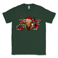 Sports Green joy highland cow Classic Tee - Jasminsmagicworld