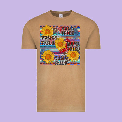 Mama Tried Seamless Vintage Tee Designed By Adodesignshop