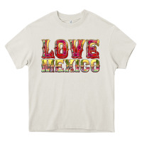 Cream Love Mexico Heavy Core Tee - texasbilliewilder