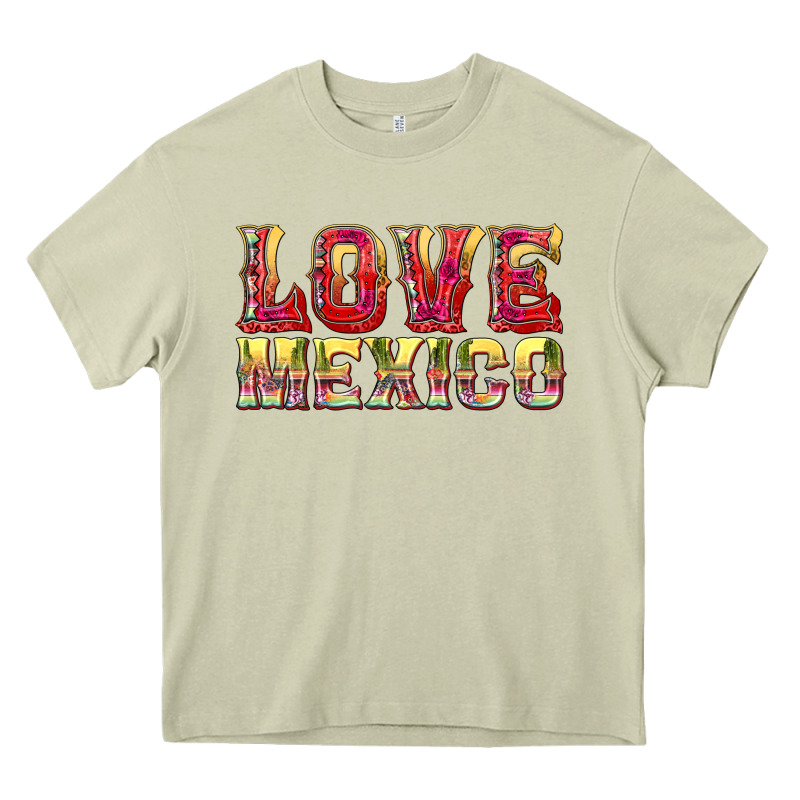 Love Mexico Heavy Core Tee by texasbilliewilder | Teevron