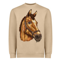 Mushroom horse Heavyweight Sweatshirt - BarkalooDesign