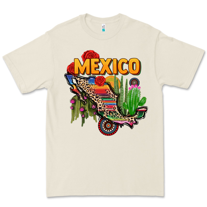 Mexico Map Premium Tee by CTS Tumbler Store | Teevron