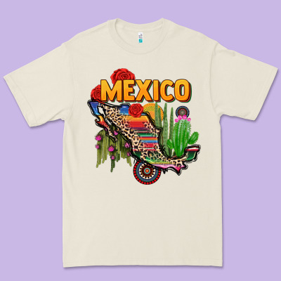 Mexico Map Premium Tee Designed By Cts Tumbler Store