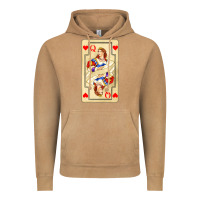 Vintage Camel love playing cards queen Vintage Hoodie - AdoDesignShop