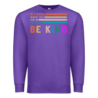 Purple Be Kind Premium Sweatshirt - Bettercallsaul