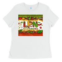 White licensed practical nurse juneteenth Ladies Tee - Zillion Design Studio