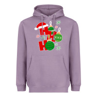 Lavender Christmas Ho Ho Ho Heavyweight Hoodie - Bettercallsaul
