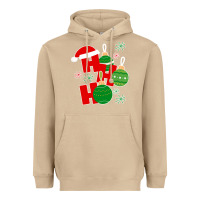 Mushroom Christmas Ho Ho Ho Heavyweight Hoodie - Bettercallsaul