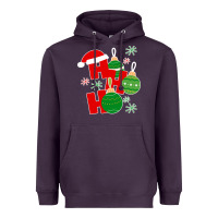 Plum Christmas Ho Ho Ho Heavyweight Hoodie - Bettercallsaul