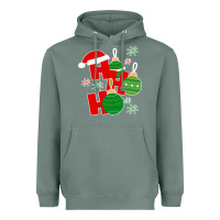 Sage Christmas Ho Ho Ho Heavyweight Hoodie - Bettercallsaul