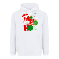 Christmas Ho Ho Ho Heavyweight Hoodie | Teevron