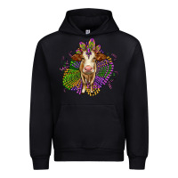 Black simmental mardi gras Urban Hoodie - OliviaCreatesArt