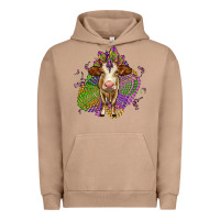 Pigment Burro simmental mardi gras Urban Hoodie - OliviaCreatesArt
