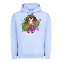 Pigment Grape Ice simmental mardi gras Urban Hoodie - OliviaCreatesArt