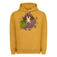 Pigment Peanut Butter simmental mardi gras Urban Hoodie - OliviaCreatesArt