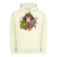 Pigment Pistachio simmental mardi gras Urban Hoodie - OliviaCreatesArt