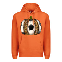 Carrot Soccer Pumpkin Premium Hoodie - texasbilliewilder