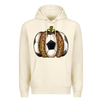 Sandshell Soccer Pumpkin Premium Hoodie - texasbilliewilder