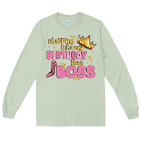 Matcha birthday boss Long Sleeve Tee - MaliasSmallBusiness