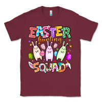 Burgundy Easter Hunting Squad Classic Tee - CowhideDigitalArt