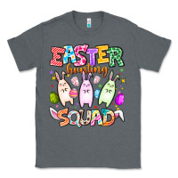 Charcoal Heather Easter Hunting Squad Classic Tee - CowhideDigitalArt