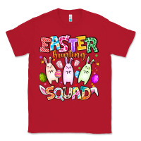 Red Easter Hunting Squad Classic Tee - CowhideDigitalArt