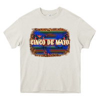 Cream Cinco de Mayo Heavy Core Tee - texasbilliewilder