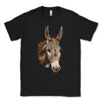 Black Andalusian Donkey Face Classic Tee - LillyAllenDesigns