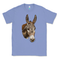 Colony Blue Andalusian Donkey Face Classic Tee - LillyAllenDesigns
