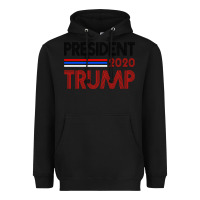 Black President 2020 Trump Heavyweight Hoodie - Bettercallsaul