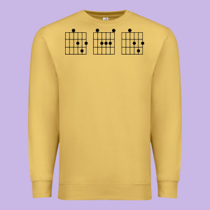 Guitar Chord Dad Premium Sweatshirt Designed By Bettercallsaul