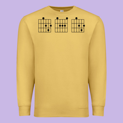 Guitar Chord Dad Premium Sweatshirt Designed By Bettercallsaul