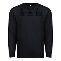 Black Guitar Chord dad Premium Sweatshirt - Bettercallsaul