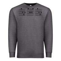 Charcoal Heather Guitar Chord dad Premium Sweatshirt - Bettercallsaul