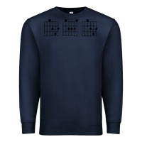Navy Guitar Chord dad Premium Sweatshirt - Bettercallsaul