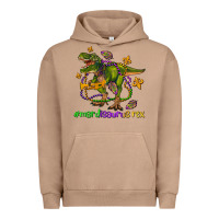 Pigment Burro mardi saurus rex olivia Urban Hoodie - OliviaCreatesArt