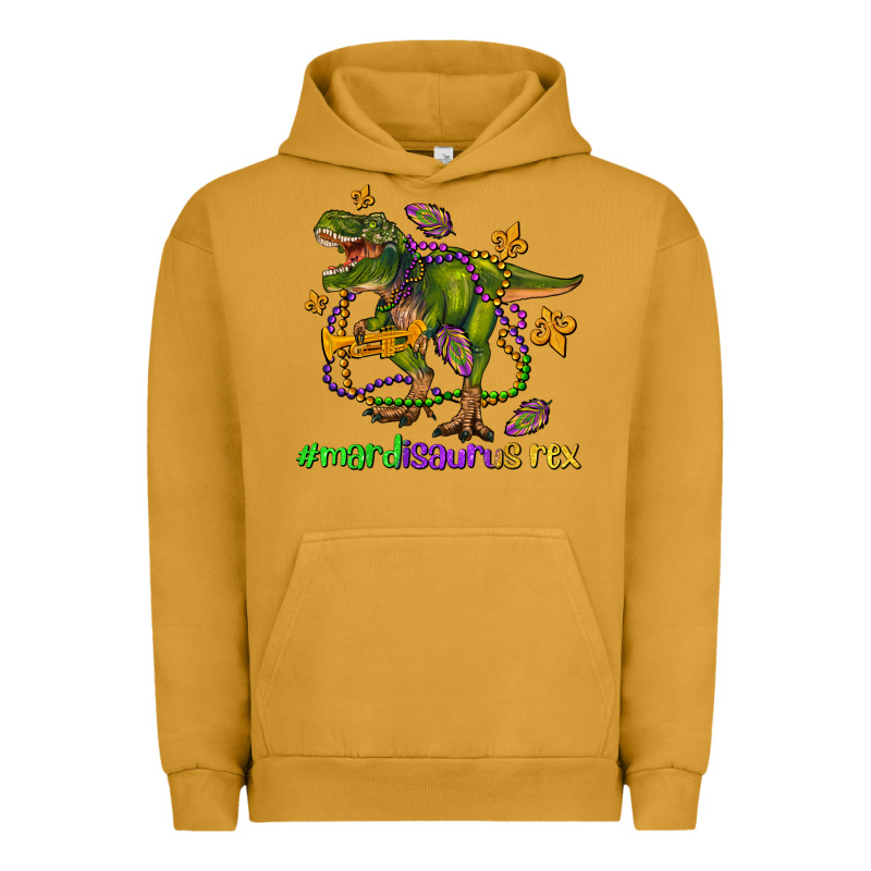 Mardi Saurus Rex Olivia Urban Hoodie by OliviaCreatesArt | Teevron
