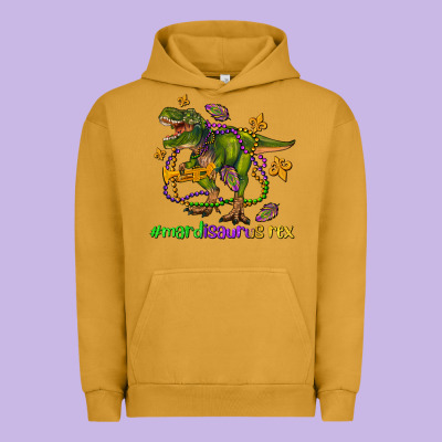 Mardi Saurus Rex Olivia Urban Hoodie Designed By Oliviacreatesart
