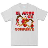 El Amor Se Comparte With Churros Premium Tee | Teevron